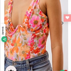 For Love and Lemons Jody Bodysuit